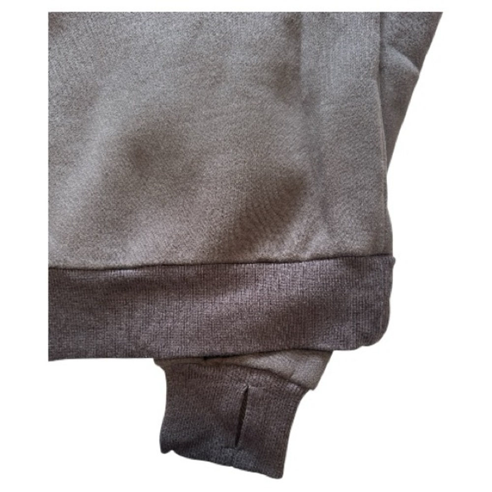 XIEEREDUO | Sweatshirts Half Zip Cropped Pullover Brown Hoodie | Size Large NWOT - Picture 9 of 11